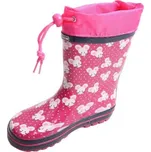 Dívčí holínky Wolf Y2202A růžové myšky