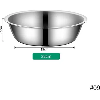 Miska pro psa Nerezová miska pro psy a kočky - 22 cm