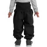 UNUO Batolecí softshellové kalhoty s beránkem 12 MĚSÍCŮ ČERNÁ