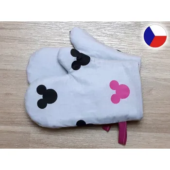 Chňapka Dětská chňapka do kuchyně Minnie purpur 1ks