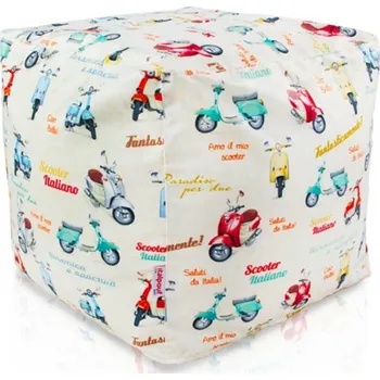 Sedací pytel Taburet Primabag Cubes 45x45 cm italy