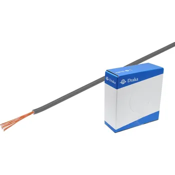 elektrický kabel Kabel H05V-H (CYA) 0,5mm2, barva: šedá, Balení: 100m<br />Výrobce: - 450001 Š