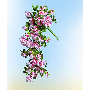 Dámské pantofle 3Pagen Závěsná kytice azalek růžová-bílá