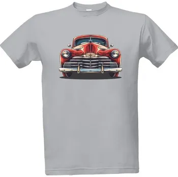 Pánské tričko Tričko s potiskem Červený historický automobil pánské