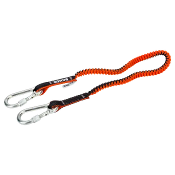 Upínací popruh Lanko na 3kg s pevnými karabinami s pojistkou BAHCO 3875-LY4
