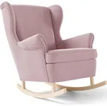 Křeslo 196 BROOKE Růžová