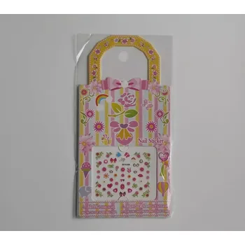 Nálepky na nehty - KYTIČKY 1 (Značka: TAKARA TOMY)