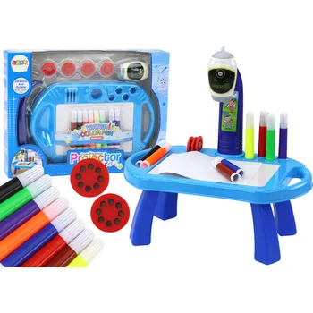 omalovánky Mamido Projektor na kreslení s modrým stolečkem