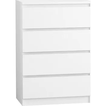 Šatní skříň Komoda 60/4 cm Bílá