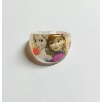 Prsten Prstýnek - LEDOVÉ KRÁLOVSTVÍ OVAL - Anna a Elsa 2 (Značka: ZHEJIANG)