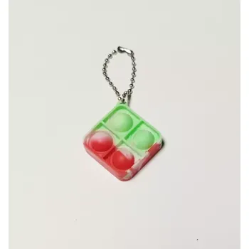 POP IT POP IT antistresová klíčenka - ČTVEREC 2 (Značka: JK-ZMM)