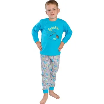 Chlapecké pyžamo Chlapecké pyžamo Betty Mode tyrkysové T-REX