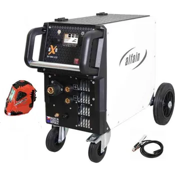 Svářečka aXe 201 MIG LCD Synergy Varianta: SET 2: svářečka s výbavou v popisu stroje + kukla profi 5.0318/SET2