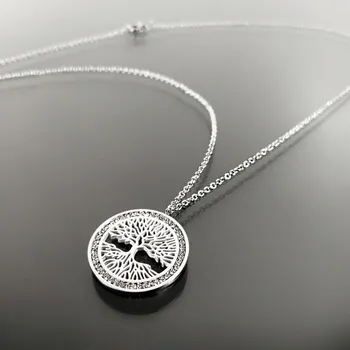 Řetízek Prosperk Řetízek z chirurgické oceli strom života S0611