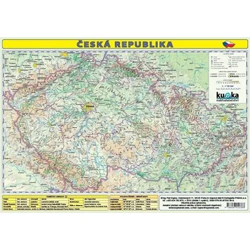 Mapa A3: Česká republika - Kupka…