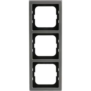 vypínač ABB Future Linear trojrámeček ušlechtilá ocel 1754-0-4319 (1723-866K) 2CKA001754A4319