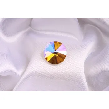 Dětské navlékací korálky Skleněný šaton 14mm - č.134