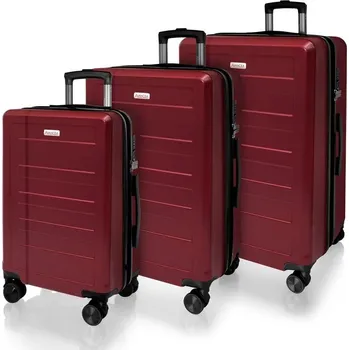 AVANCEA Sada cestovních kufrů AVANCEA DE2934 Wine Red SML