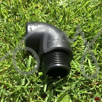 Plastica Alfa Plastové koleno 1" vnější a vnitřní závit