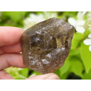 Sběratelství Krystal přírodní záhněda z Brazílie 76g