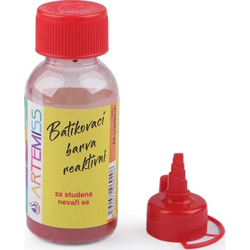 Speciální výtvarná barva Batikovací barva reaktivní 5 g batika za studena žlutá