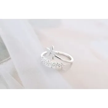 Prsten Prosperk Prstýnek stříbrný Romantic S1731