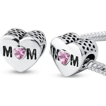 Korálek Prosperk Korálek na náramek Pandora Mom stříbro S0470