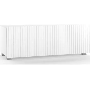 Televizní stolek ArtGiB TV stolek KOLDER KL-01 | bílý mat