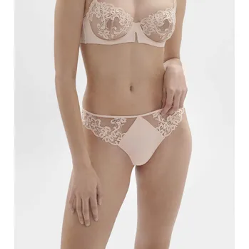 Dámská móda Simone Pérèle tanga SAGA pink nude 4