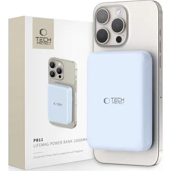Powerbanka TECH-PROTECT PB11 LIFEMAG MAGSAFE POWER BANK 10000MAH BLUE