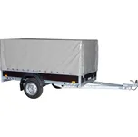 Plachta s konstrukcí UNI/PROFI/LPV 6, podchozí výška 120cm, šedá RAL7037 + přísl