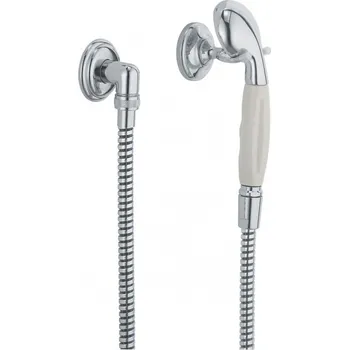 Sprchový set KLUDI 1926 set sprchové hlavice, 1 proud, držáku a hadice, chrom, 2710505