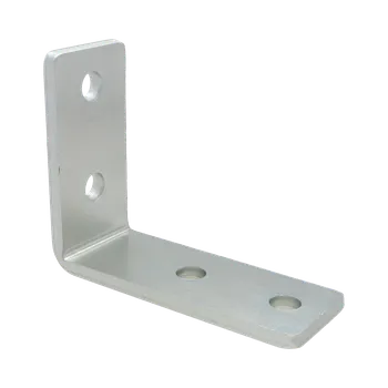 Stavební profil KOŇAŘÍK Montážny uholník - 4 otvory pre profil 41x21 a 41x41