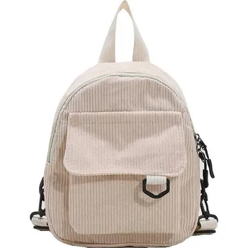 Městský batoh Manšestrový batůžek do města Barva (Varianta): Béžová