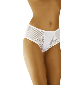 Dámské spodní prádlo Dámské bílé kalhotky Eco-Mi - Wol-Bar, M i556_8222_10_34