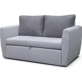 Pohovka Rozkládací pohovka Bella 120, šedá (MILO 14 + MILO 18)