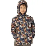 Dětská jarní softshellová bunda DUO Geometrics; Barva: béžová; Velikost: 128