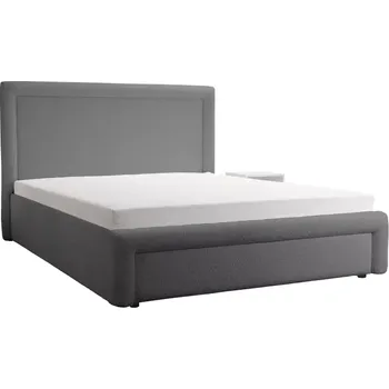 Postel Čalouněná postel ABRIAMO, 200x160, šedá (Abriamo 7)