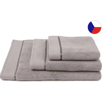 Osuška z mikrobavlny STAR 450g světle šedá 70x140