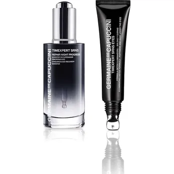 Kosmetická sada Germaine de Capuccini Timexpert SRNS Duo Set - Regenerační noční sérum 50ml + Detoxikační oční krém 15ml Dárková sada