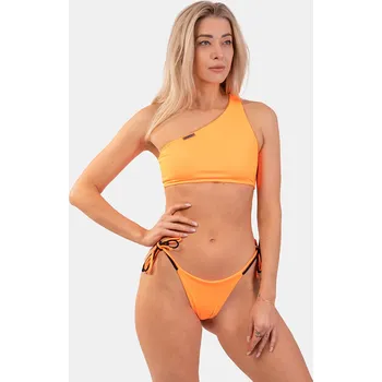 Dámské plavky NEBBIA Bandeau Bikini plavky na jedno rameno (vrchní díl) oranžová M
