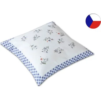 Povlak na dekorativní polštářek Luxusní saténový povlak na polštář 40x40 GARBO Folklórní květy