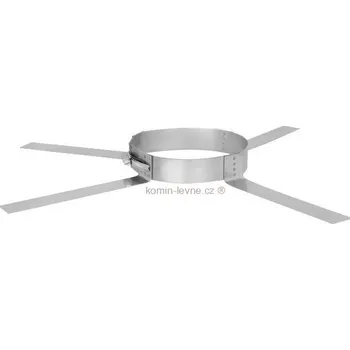 Kouřovod Nerez distanční objímka 120