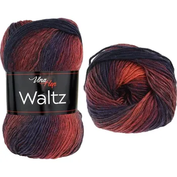 Duhová příze Waltz 100g multicolor 17