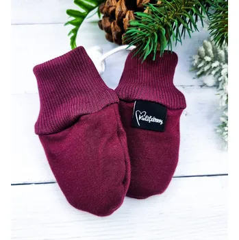 Rukavice Kulišárny Bezpalcové zateplené rukavice BORDO Věk v měsících: 6-12 měsíců