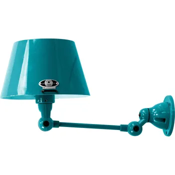 Lampička Jieldé Aicler AID701 kloub nástěnné světlo, modrá - výška stínidla 12 cm, délka ramene 17 cm oceánově modrá 1 x 25 W - Doprava zdarma