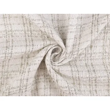 Kostýmovka s lurexem / tvíd, barva 1 (320 g/m²) Off White