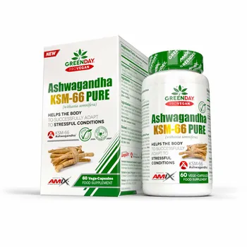 Přírodní produkt Amix Ashwagandha KSM-66 Pure 60 cps.