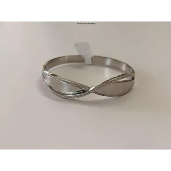Náramek Náramek z chirurgické oceli se SW krystalky (Náramek chirurgická ocel )