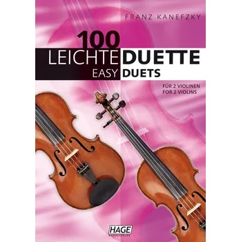 MS 100 Easy duets for 2 violins + prodloužená záruka 3 roky